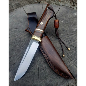 КЛАСИЧНИЙ 2  ніж ручної роботи майстра Павла Гончаренка, сталь - N690, 61 HRC. Photo 2